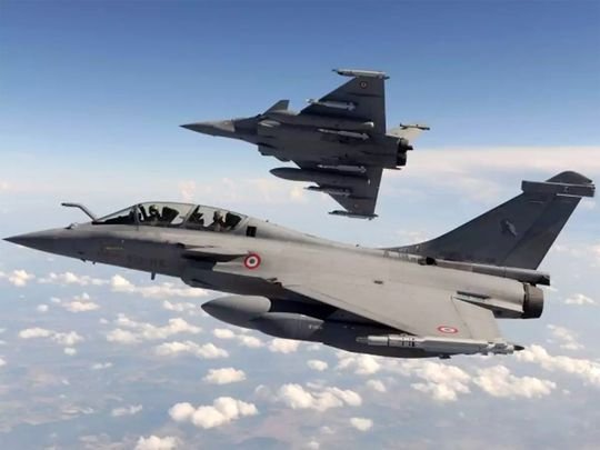 A Batch Of Rafales Flewed From France For India