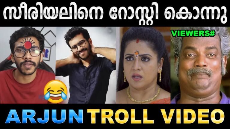 Arjyou Serial Roasting Malayalam Troll Video