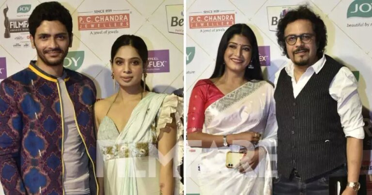 Joy Filmfare Awards Bangla 2021: Arjun Chakrabarty, Sreeja Sen, Bickram Ghosh and Jaya Seal clicked