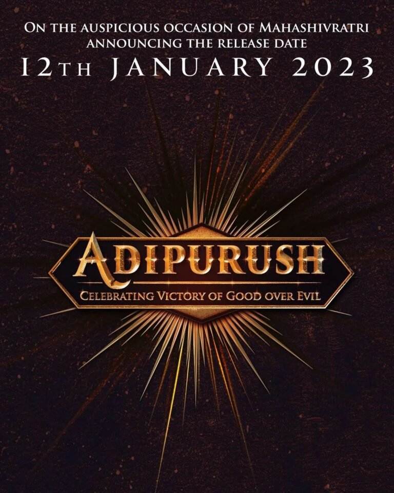#Adipurush
Worldwide Theatrical Release in 3D on 12th Jan 2023.

  #SaifAliKhan
