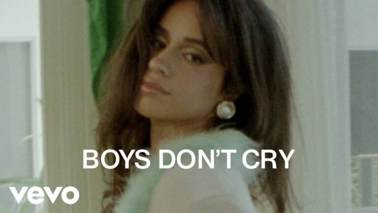 Camila Cabello – Boys Don't Cry (Official Lyric Video)