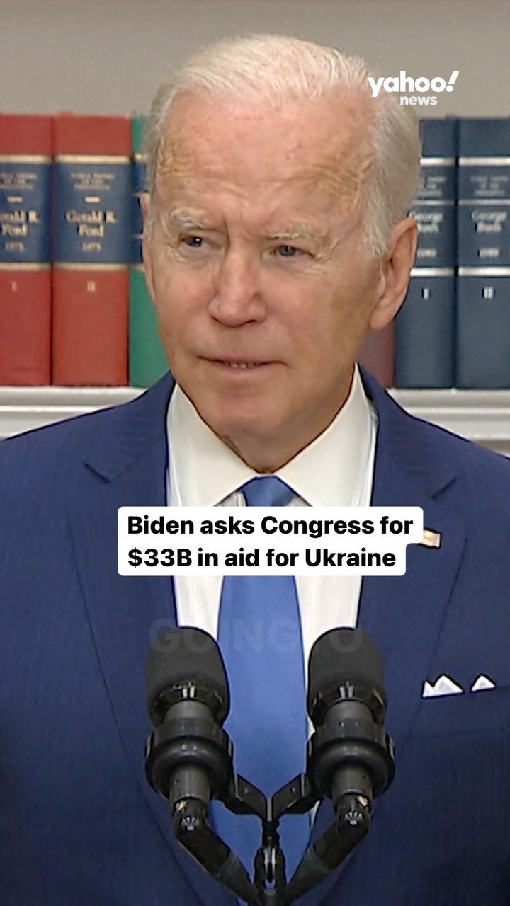 President Biden is asking Congress for $33B to help the crisis in #Ukraine.