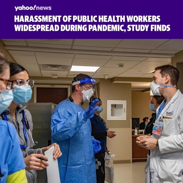 Public health workers have faced at least 1,499 cases of workplace harassment st