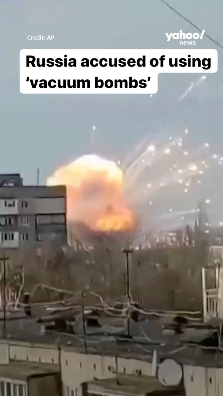 #Russia has been accused of using ‘vacuum bombs’ in #Ukraine.
