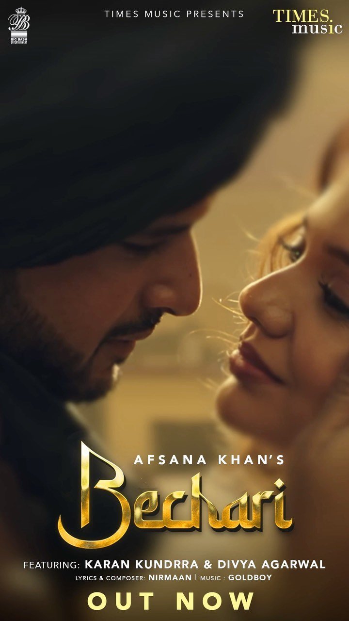 The wait is finally over! Afsana Khan’s ‘Bechari’ featuring Karan Kundrra & Divy