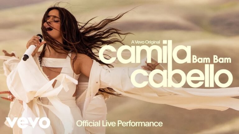 Camila Cabello – Bam Bam (Official Live Performance) | Vevo