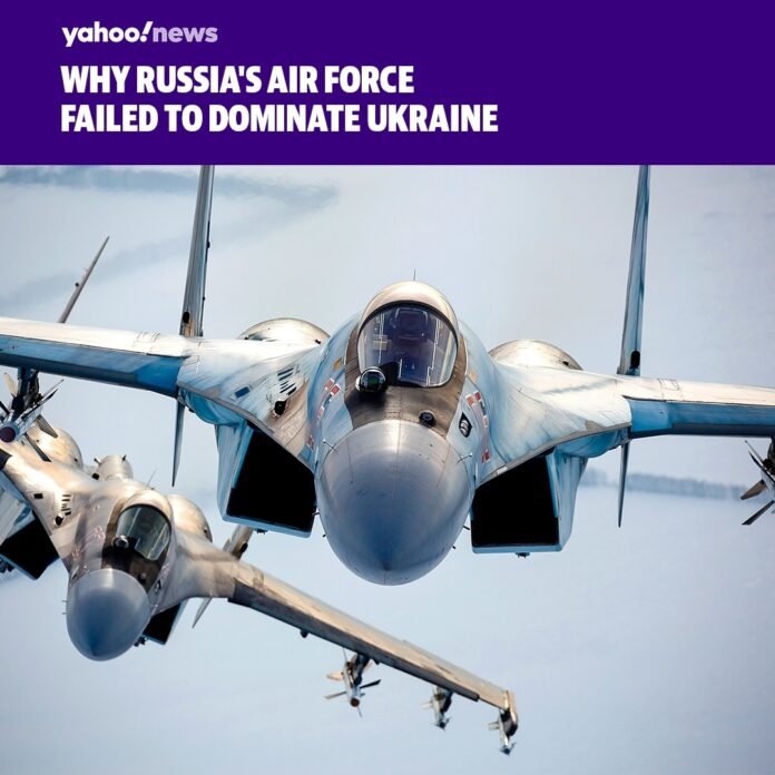 Many observers expected Russia’s air force to blow away Ukraine’s forces in the 