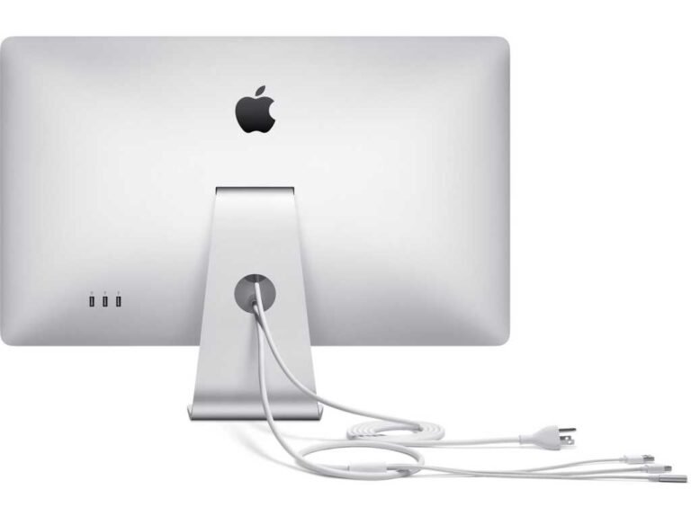 How to connect an Apple LED Cinema Display to a new MacBook
