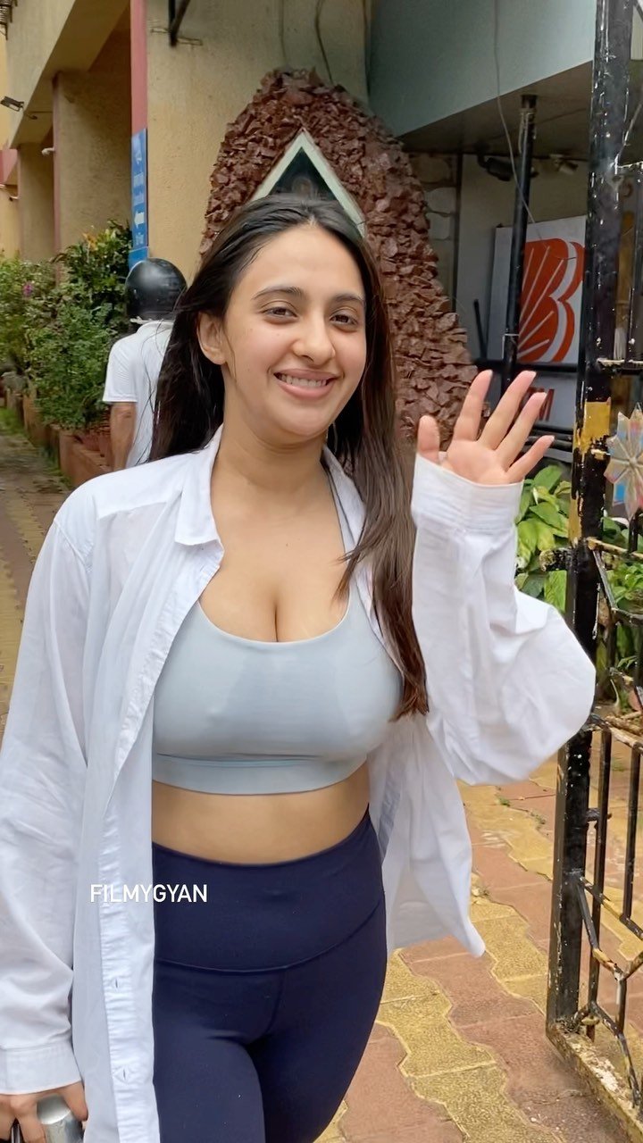 Love her smile.  ARK looking beautiful after a fitness sesh.