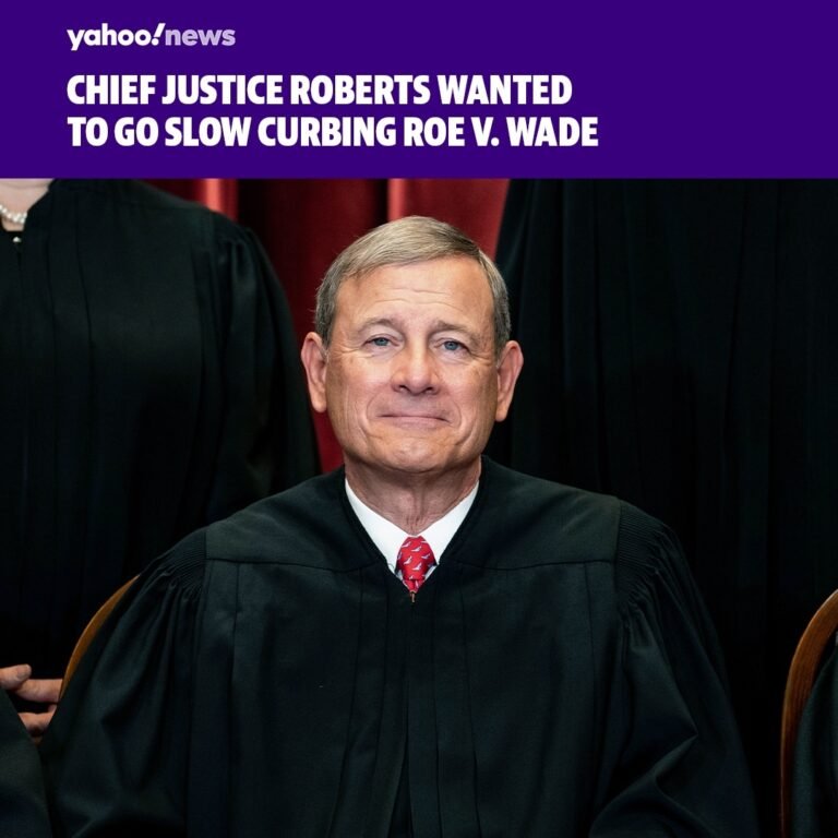 On Friday, the chief justice didn’t join the majority to overturn Roe. Instead,