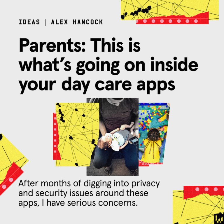 One parent decided to take a deeper look inside their daycare apps—and the resul