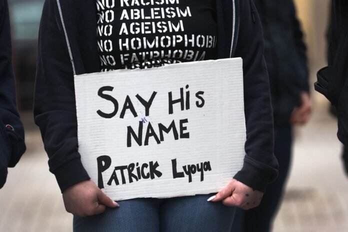 The Grand Rapids, Mich., police officer who shot Congolese refugee Patrick Lyoya