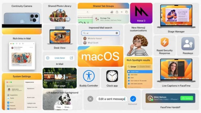 Top 5 New Features in macOS 13 Ventura